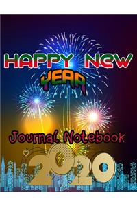 Happy New Year 2020 Journal Notebook