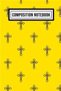 Christian Wide Ruled Composition Notebook