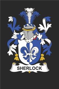 Sherlock: Sherlock Coat of Arms and Family Crest Notebook Journal (6 x 9 - 100 pages)