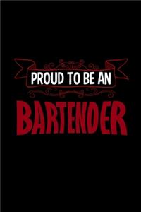 Proud to be a bartender
