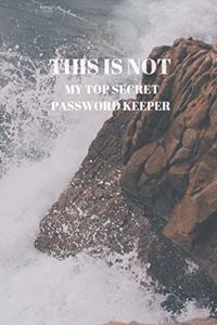 This Is Not My Top Secret Password Keeper