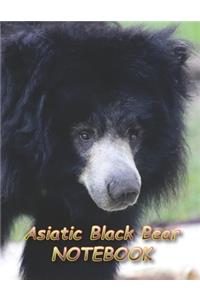 Asiatic Black Bear NOTEBOOK