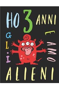 Ho 3 anni e amo gli alieni