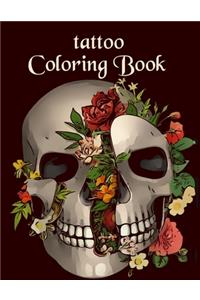 Tattoo Coloring Book