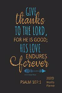 2020 Christian Planner