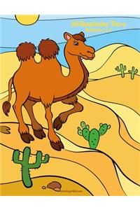 Afrikanische Tiere Malbuch 1 & 2