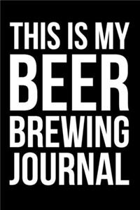 This Is My Beer Brewing Journal