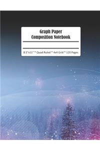 Graph Paper Composition Notebook