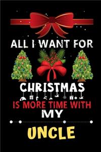 All I want for Christmas is more time with my Uncle