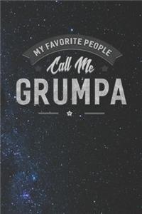My Favorite People Call Me Grumpa