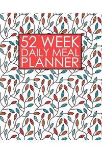 52 Week Daily Meal Planner