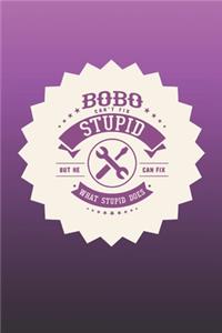 Bobo Can't Fix Stupid But He Can Fix What Stupid Does