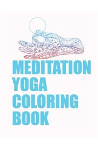 meditation yoga coloring book: Yoga coloring book for Kids Adults Children