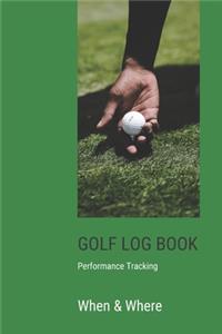 GOLF Log book