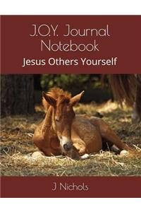J.O.Y. Journal Notebook