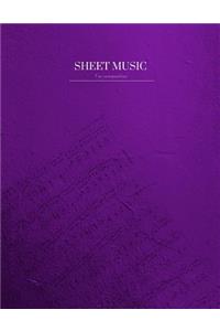 Sheet Music for Composition
