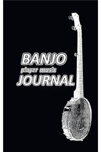 Banjo Player Music Journal