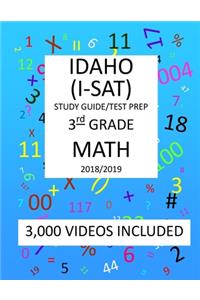 3rd Grade IDAHO I-SAT, 2019 MATH, Test Prep