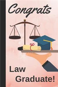 Congrats Law Graduate!
