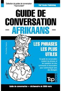 Guide de conversation Français-Afrikaans et vocabulaire thématique de 3000 mots