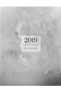 2019 Black Gratitude Journal Daily Planner