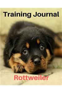 Training Journal Rottweiler