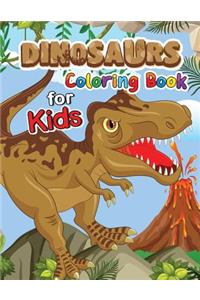 Dinosaur Coloring Book for Kids