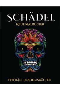 Neue Malbücher (Schädel)