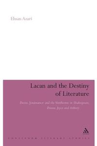 Lacan and the Destiny of Literature: Desire, Jouissance and the Sinthome in Shakespeare, Donne, Joyce and Ashbery