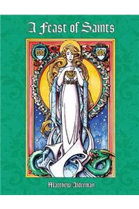 A Feast of Saints Coloring Book