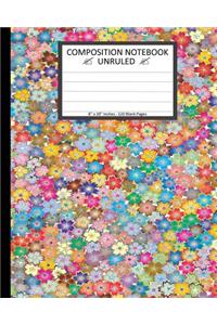 Unruled Composition Notebook 8