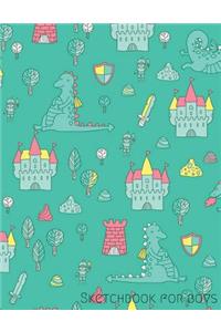 Sketchbook For Boys