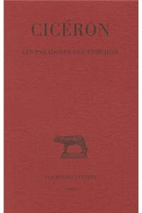 Ciceron, Les Paradoxes Des Stoiciens