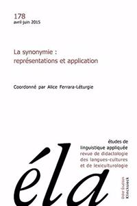 Etudes de Linguistique Appliquee - N2/2015