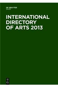International Directory of Arts 2013