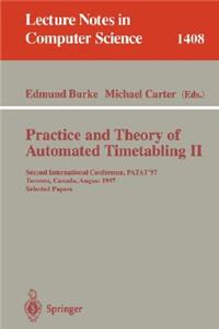 Practice and Theory of Automated Timetabling II