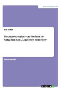 Lösungsstrategien von Kindern bei Aufgaben zum 
