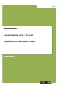Legalisierung des Dopings