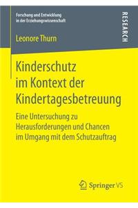 Kinderschutz Im Kontext Der Kindertagesbetreuung