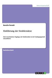 Einführung der Strahlensätze