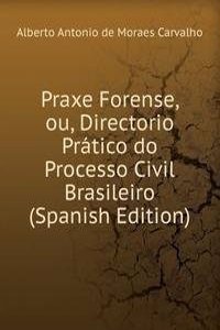 Praxe Forense, ou, Directorio Pratico do Processo Civil Brasileiro (Spanish Edition)