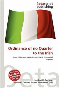 Ordinance of No Quarter to the Irish