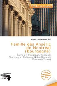 Famille Des ANS Ric de Montr Al (Bourgogne)