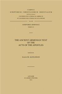 Ancient Armenian Text of the Acts of the Apostles