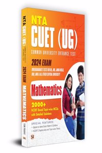 NTA CUET UG 2024 Exam | Mathematics | 2000+ NCERT Based Topic-wise MCQs | Useful for DU JNU Jamia Milia BHU AMU CHS and All Other Central University