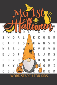 Halloween Word Search for Kids