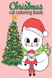 Christmas Cats Coloring Book