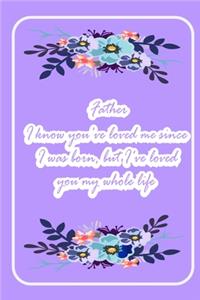 Father I know you've loved me since I was born ...