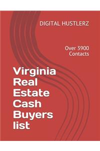 Virginia Real Estate Cash Buyers list