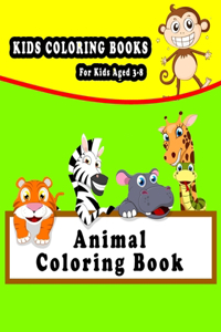 Kids Coloring Books Animal Coloring Book